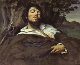 De gewonde man (zelfportret)